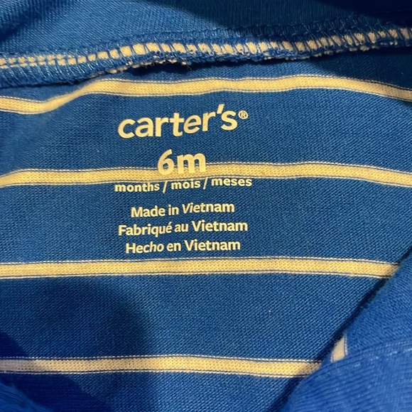 Carters 6m button down and shorts - Picture 3 of 5